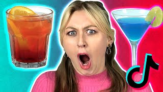 Irish People Try Viral TikTok Cocktails [upl. by Chickie358]