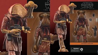 New star wars black series momaw nadon action figure revealed official image [upl. by Aicertal963]