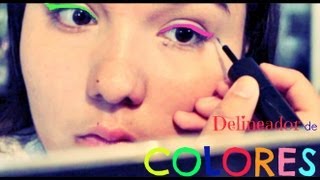 Haz tu DELINEADOR de COLORES  DIY [upl. by Mond]