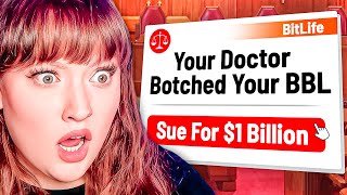 I SUED MY WAY TO BILLIONS IN BITLIFE [upl. by Shannan]