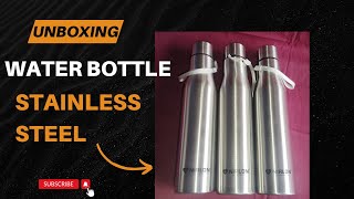 Water Bottles Stainless Steel  NIRLON Steel Water bottles Unboxing  Mystery Unboxing [upl. by Anerb851]