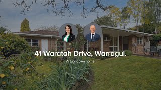 Virtual open home  41 Waratah Drive Warragul [upl. by Annoit]