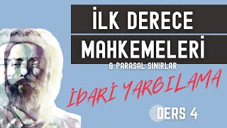 4 İDARİ YARGILAMA HUKUKU  İLK DERECE MAHKEMELERİ VE PARASAL SINIRLAR  2023  2024 GÜNCEL [upl. by Ailisab899]