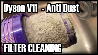 Dyson V11 – How to clean the filter [upl. by Corina]