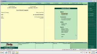 CGST SGST IGST LEDGER CREATION IN TALLY [upl. by Enicul]