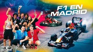 LA FORMULA 1 EN MADRID GANO LA CARRERA en CIBELES con TheGrefg YoSoyPlex y más DaniClos [upl. by Attikram]