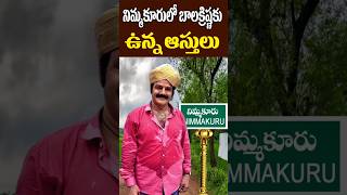 నిమ్మకూరు లో బాలకృష్ణ ఆస్తులు  Balakrishna Assets in Nimmakuru Village  NTR  Tollywood Nagaram [upl. by Pich]