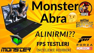 Monster Abra A7 Alınırmı I Monster Abra A7 Fps Testleri I Monster Abra A7 V 13 İnceleme [upl. by Eirruc50]