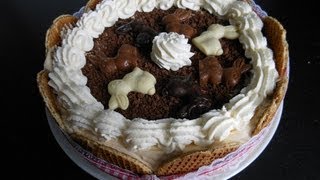 Zo maak je een Baileys stroopwafel cheesecake [upl. by Haiasi868]