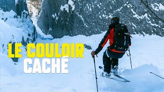 LE COULOIR CACHÉ  une petite aventure à ski [upl. by Nawoj]