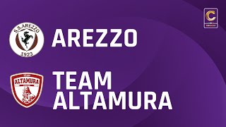 Arezzo  Team Altamura 40  Primavera 4  Girone B  Gli Highlights [upl. by Hayikat]