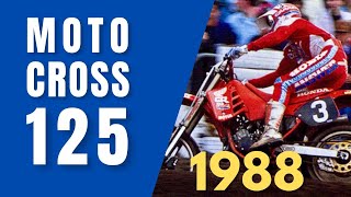 Best of MX 125 1988  Motocross season review [upl. by Herahab115]