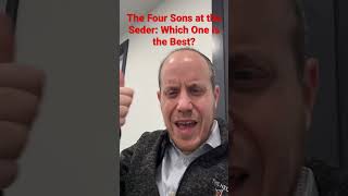 The Four Sons at the Seder Which One is the Best passover seder haggadah [upl. by Rebe216]