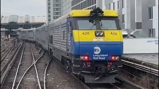 LIRR M3 RFW Amityville to Penn Station aboard a limited stop express 112123 [upl. by Thom]