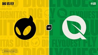 DIG v FLY  Week 3 Day 3  LCS Spring Split  Dignitas v FlyQuest 2024 [upl. by Thorlie425]