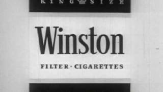 Winston Cigarettes Commercial 1955 [upl. by Krispin]