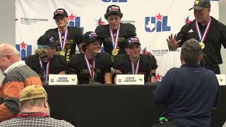 2023 UIL Football State Championship Press Conference 1A Division I [upl. by Gnehp82]