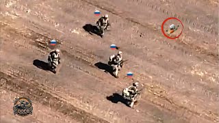 Horrible Ukrainian FPV hunt Russian Soldiers one by one in Chasivyar battle [upl. by Enelie159]