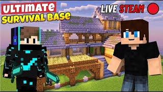 Play Survival Minecraft  With Friends  Live Steam🔴 [upl. by Eldred]