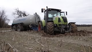 Extremalny wywóz gnojowicy 2017 ROZPOCZĘCIE SEZONU [upl. by Llennyl]