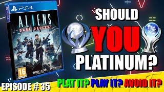 SHOULD YOU PLATINUM ALIENS DARK DESCENT THE ULTIMATE TROPHY GUIDE  BEST LOADOUTS  PERKS  STRATS [upl. by Katine812]