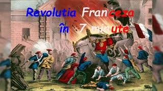 LECTIE DE BAC Revolutia Franceza in 7 minute șir principal al povestii [upl. by Adnilev]