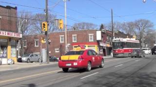 Toronto Streetcars TTC CLRV Streetcars on Kingston Road Toronto Transit Commission [upl. by Licec560]