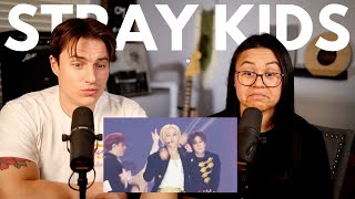 Chase and Melia React to Stray Kids  “SClass”  “LALALALA” 2023 Billboard Music Awards [upl. by Lleumas]