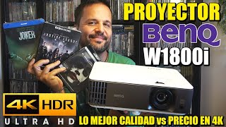 Proyector BenQ W1800i  4K  Lo mejor en calidad vs precio  Análisis y pruebas [upl. by Clippard895]