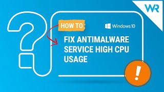 How To Disable Anti malware Service Executable On windows 10 Reduce High CPU Usage  Memory Usage [upl. by Eiboj]