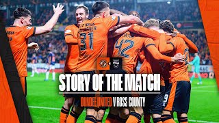 📽️ Dundee United 30 Ross County  Story of the Match [upl. by Attaymik305]