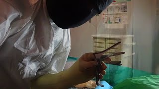 ASMR GYNECOLOGIST SURGERY ROLE PLAY😷🔪 ASMR SURGEON😷 ASMR DOCTOR🥼 ASMR SURGICAL GLOVES🧤 [upl. by Tami]