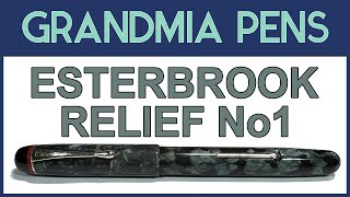 ESTERBROOK RELIEF No 1 FOUNTAIN PEN [upl. by Atnuhs]