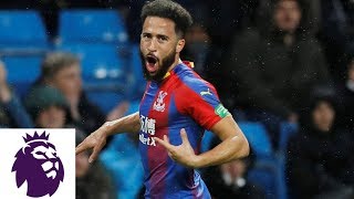 Andros Townsend scores worldclass volley against Man City  Premier League  NBC Sports [upl. by Aeriela]