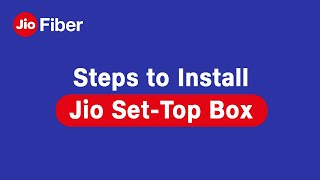 How to Setup Jio Set Top Box in 3 Easy Steps [upl. by Eirrab]