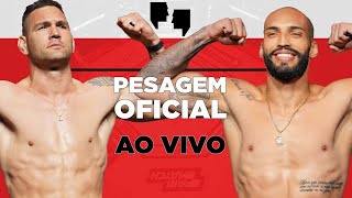 AO VIVO PESAGEM OFICIAL UFC ATLANTIC CITY [upl. by Nelda676]