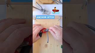 How to Tie Anchor Hitch shorts knot boating [upl. by Ona554]