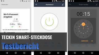 SmartSteckdose im Test  TECKIN SP22  Die quotSmart Lifequot App [upl. by Donohue]