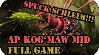 AP KogMaw Mid  League of Legends Full Gameplay 137 [upl. by Barclay]