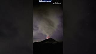 Timelapse of erupting volcano in Mexico [upl. by Halika]