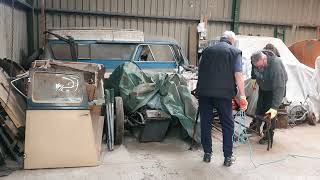 1968 bedford ca dormoblie barn find [upl. by Modesty]