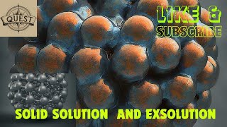 Solid solution and exsolution viralvideo trending science geography [upl. by Hurley49]