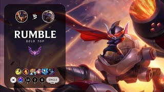 Rumble Top vs Poppy  KR Master Patch 141 [upl. by Sivrahc]