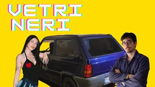 Fiat Panda si veste di nero Come smontaremontare vetri a compasso e fissi  loro impellicolamento [upl. by Sherrill196]