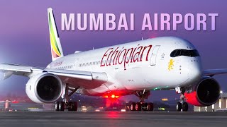 Ethiopian Airlines  Airbus A350  First Flight to Mumbai Airport [upl. by Airym]