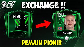 EXCHANGE PEMAIN PIONIR SEMOGA DAPAT HAALAND OVR 120 TERKUAT   Fifa Mobile SUBATHON DAY6 [upl. by Nyliret]