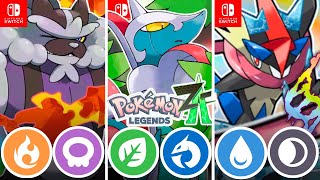 20 NEW Evolutions for Pokémon Legends ZA [upl. by Nord122]