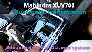 Mahindra XUV700  Advance driver assistance system explained  automatic transmission  auto hold [upl. by Harshman]