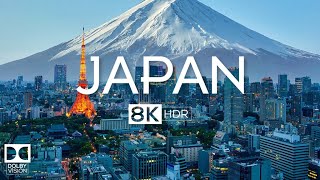 JAPAN Beautiful Place  Japanese Music  Dolby Vision 120fps  8K Ultra HD  8KEarthStudio [upl. by Aisiram]