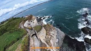 Newport Cliff Walk Collapses5  10012024 [upl. by Denver]